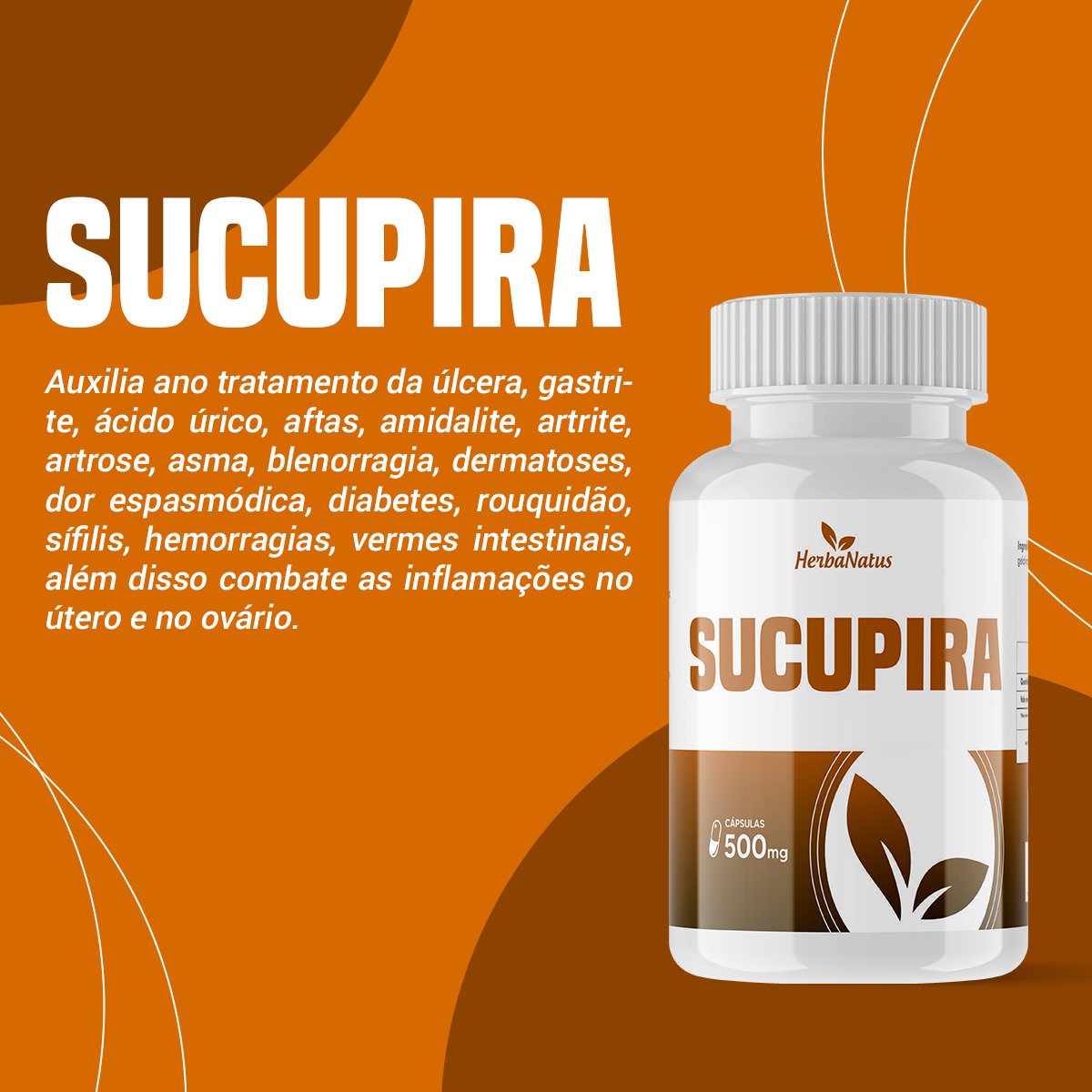 Sucupira 100 Cps Herbanatus Gaúcho Distribuídora 9106