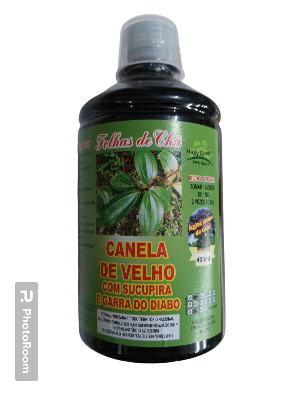 Canela De Velho Com Sucupira E Garra 500 Ml Gaúcho Distribuídora 1662