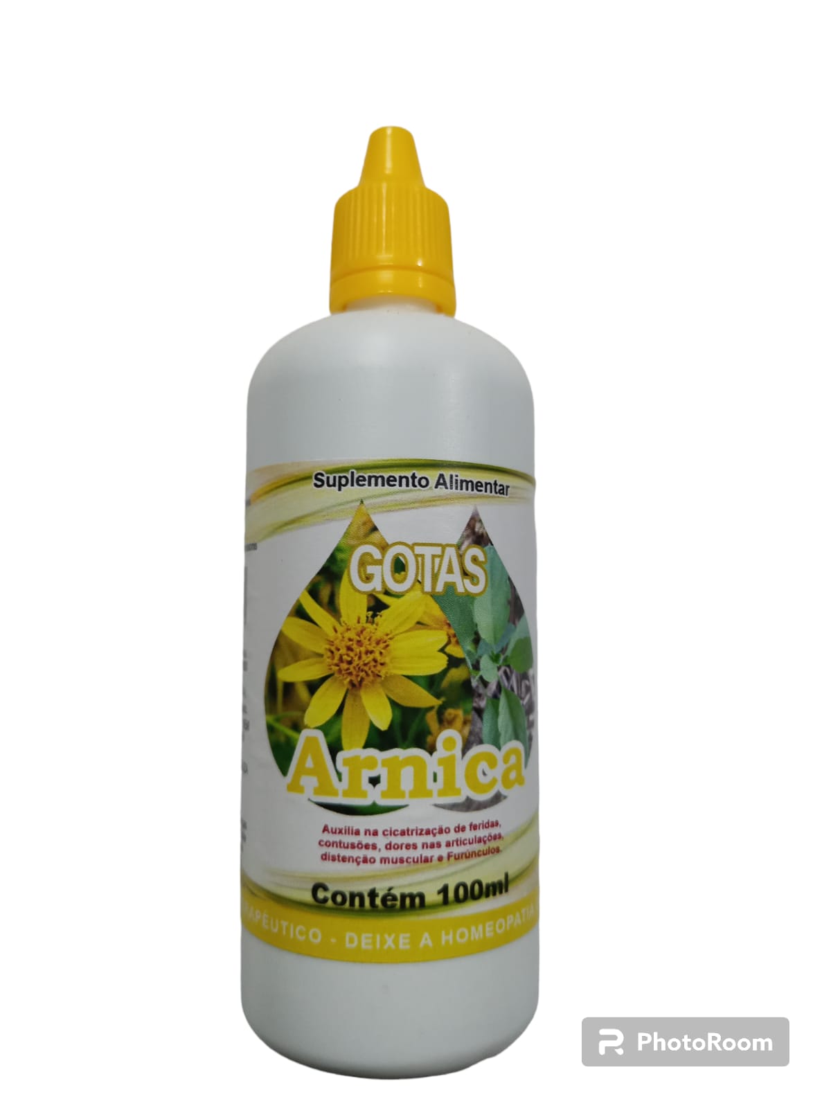 Gotas Arnica 100 Ml Gaúcho Distribuídora 3354